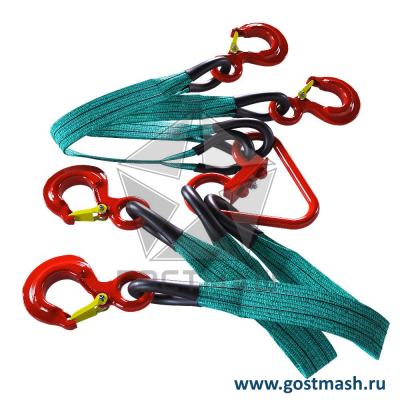 Строп текстильный четырехветвевой 4СТ-4,0